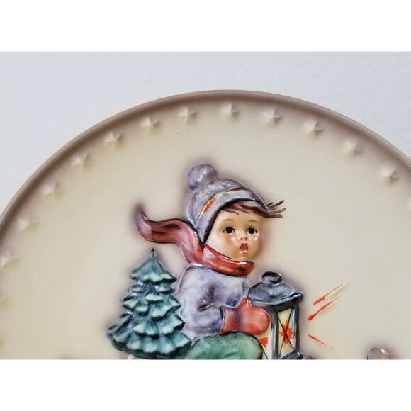 Hummel 5th Annual Plate 1975 Goebel Hand Painted Hum 268 West Germany Vintage - Picture 5 of 10